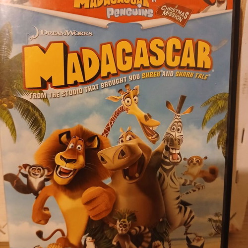 Madagascar DVD used with subtitles