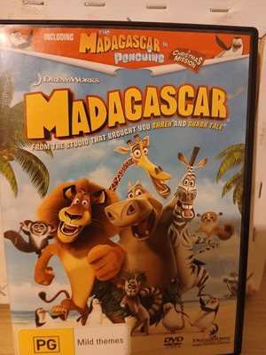 Madagascar DVD used with subtitles