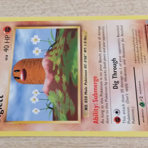 Pokémon Diglett Evolutions 2016 card new