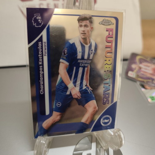 Charalampos Kostoulas Future Stars Topps Chrome Silver #50 2026 card new