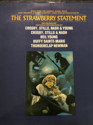 The Strawberry Statement Original Soundtrack vinyl record used, rock