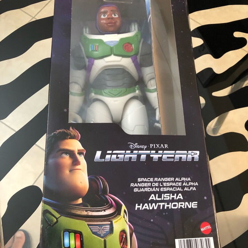Alisha Hawthorne 30cm Space Ranger Alpha figure like new from Lightyear Disney Pixar