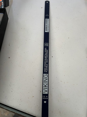 Λάμες σιδηροπρίονου Viking HSS διμεταλλικές 8 τεμάχια 12 ίντσες 24 TPI