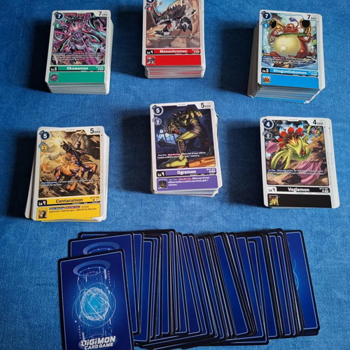 Digimon cards new, random pack of 100 authentic