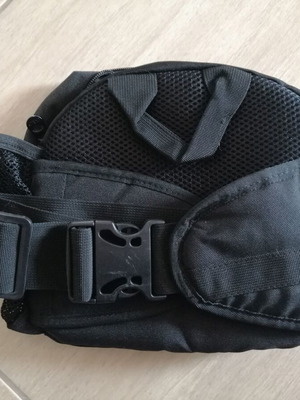 Polo black belt and waist bag like new