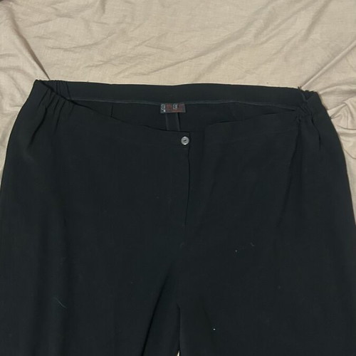 EX-EL Fashion black plus size pants 5XL, like new