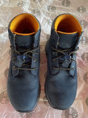 Timberland kids boots No.30 like new, blue with orange