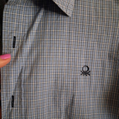 Benetton Kids Dress Shirt Like New For 11-12 Years