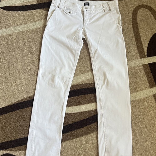 Dolce & Gabbana vintage jeans size 40 like new, white