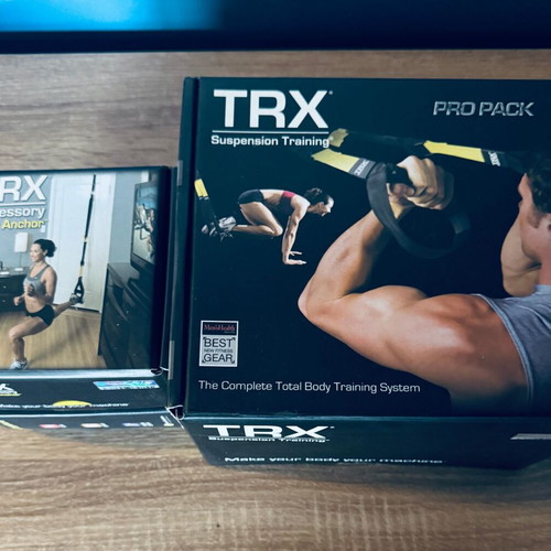 TRX Suspension Training complete set used with door anchor