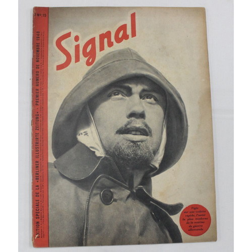 Signal German army magazine used, issue 15 of 1940