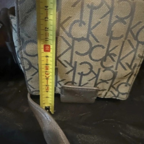 Calvin Klein small crossbody bag used, gray