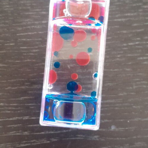 Hourglass keychain
