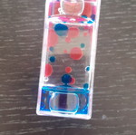 Hourglass keychain