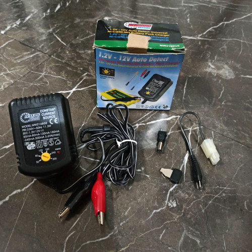 Battery charger used MW-2168-UGS 1.2V-12V Minwa