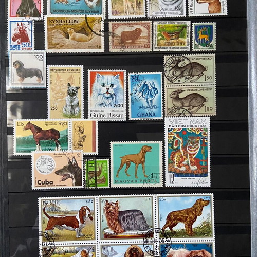 Thematic stamps from 21 countries, set of 27, new