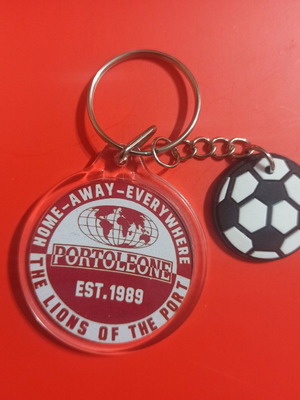 Olympiakos Round Keychain No28 New