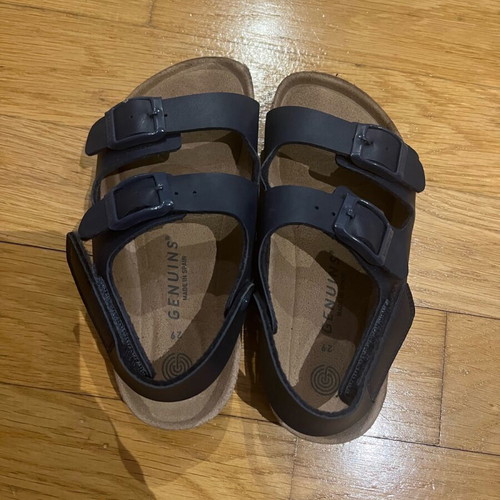 Genuins kids sandals size 29 like new, blue
