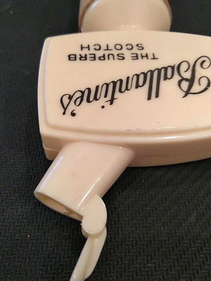 Ballantine s vintage bottle stopper used with pouring spout