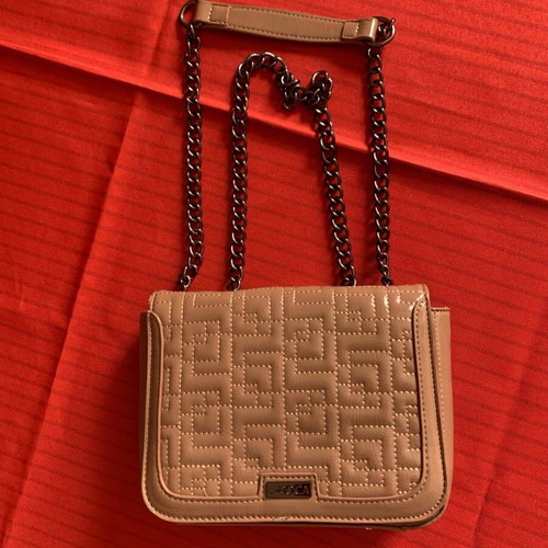 Doca women's shoulder bag beige new