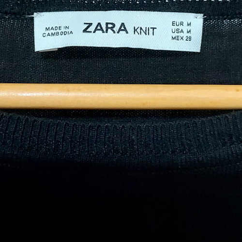 Zara women's blouse used, medium size, multicolor