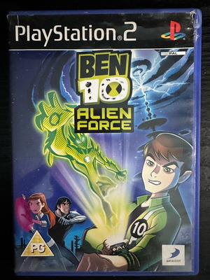 Ben 10 Alien Force PS2 μεταχειρισμένο με το βιβλίο του