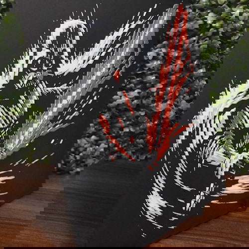 Darth Vader Star Wars Hueforge ανάγλυφο πορτρέτο 3D εκτύπωση