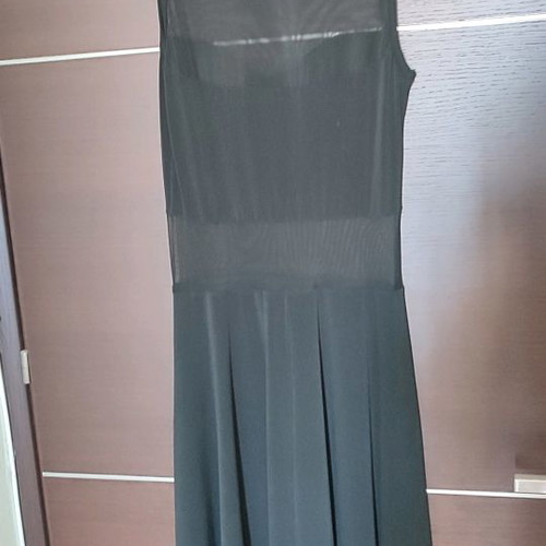 Dress used medium elastic black