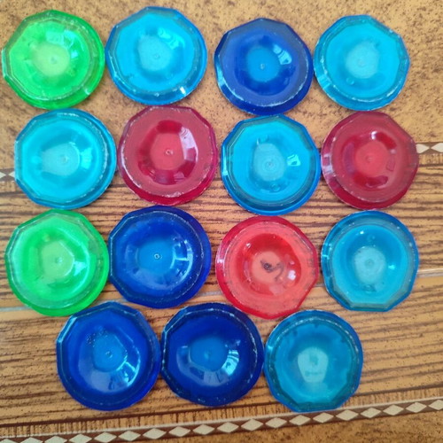 Pokemon Cards and Tazos Collection used, 34 pieces including 3D and Metal