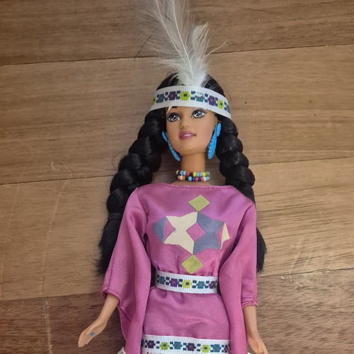 Barbie Indian collectible doll used, no stand or box