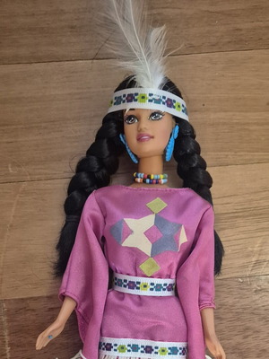 Barbie Indian collectible doll used, no stand or box