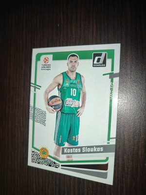 Κάρτα Panini Donruss Euroleague Kostas Sloukas καινούργιο