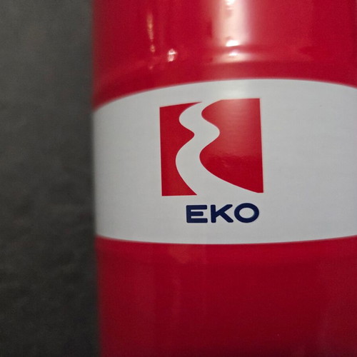 EKO Metal Barrel Coin Bank and Pencil Holder like new