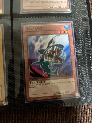 Big Jaws Yu-Gi-Oh! card like new SPI3-EN006