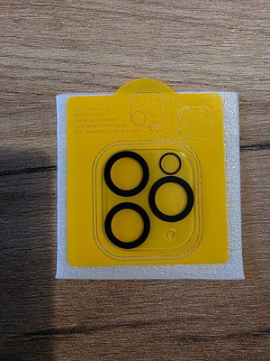 Camera protector for iPhone 11 Pro Max like new, single piece