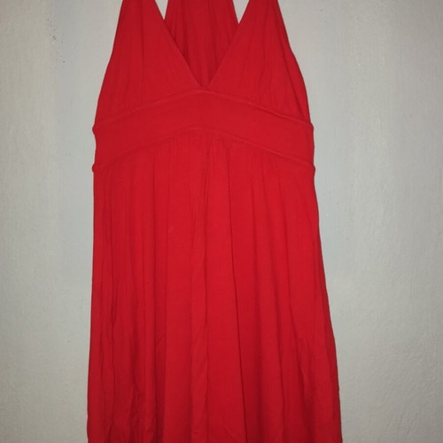 Anel short red airy dress size S like new
