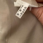 Women's beige jacket used, size 44
