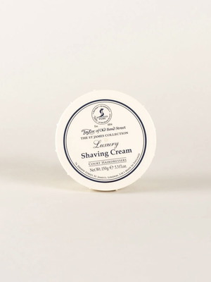Taylor of Old Bond Street St James Collection Luxury Shaving Cream 150g New