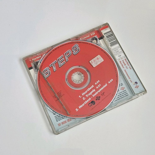 Steps Heartbeat / Tragedy CD Single like new