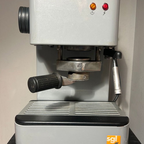 SGL EMG Prima Espresso Coffee Maker used, metal, compact