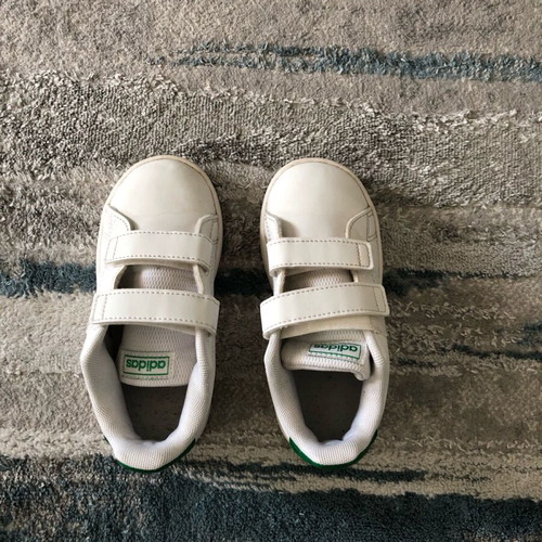 Adidas Stan Smith kids sneakers like new, size 26, white