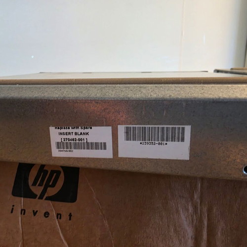 HP Compaq ProLiant BladeSystem p-Class Server Blade Blanks new, pack of 2