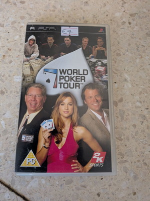 World Poker Tour PSP game used