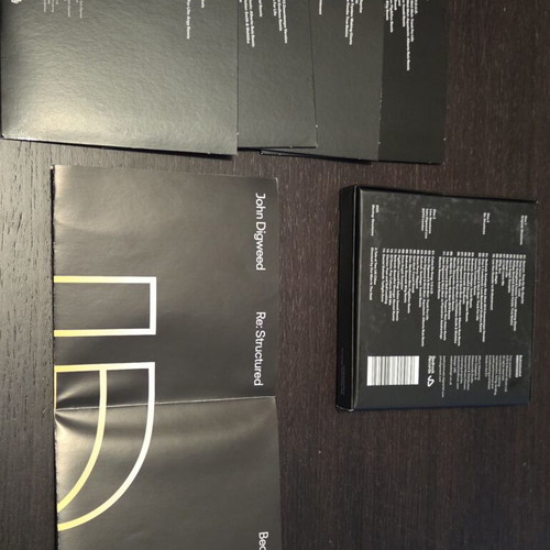 John Digweed Re Structured 3-CD and 1-DVD set like new, electronic