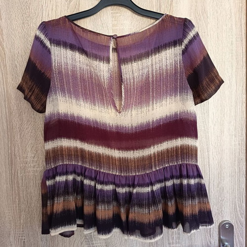 Sisley blouse size S new, multicolor