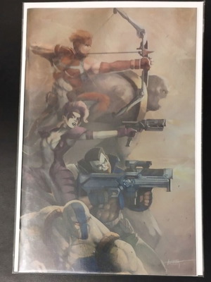 Young Blood Keven Mallqui Foil LTD 500 comic book new