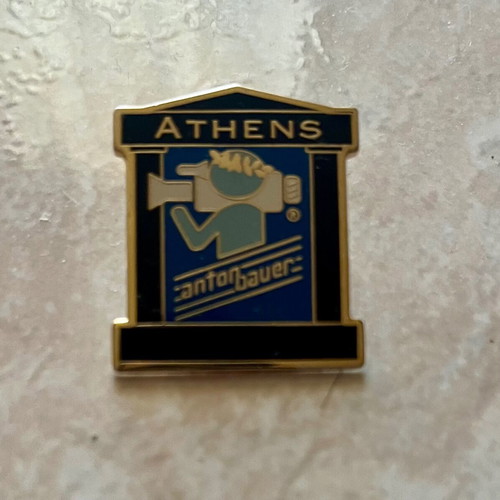 Athens 2004 Anton Bayer Media Olympic pin like new