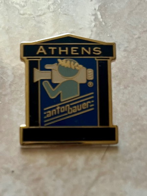 Athens 2004 Anton Bayer Media Olympic pin like new
