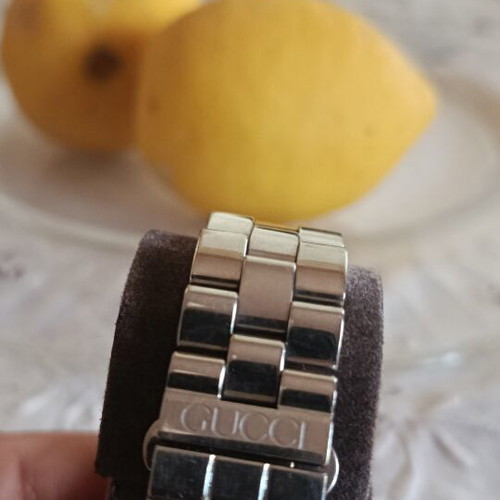 Gucci 3600J women's watch like new, black and silver