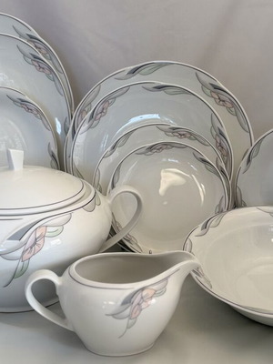 Winterling Bavaria Porcelain Serving Set 72 Pieces New